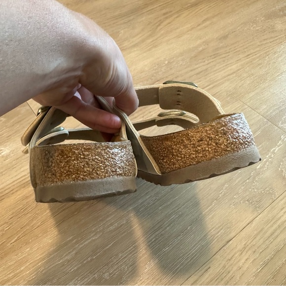 Birkenstock Arizona Birko-Flor Sandals in Desert Soil Camo Sand Size 38 - Picture 9 of 10